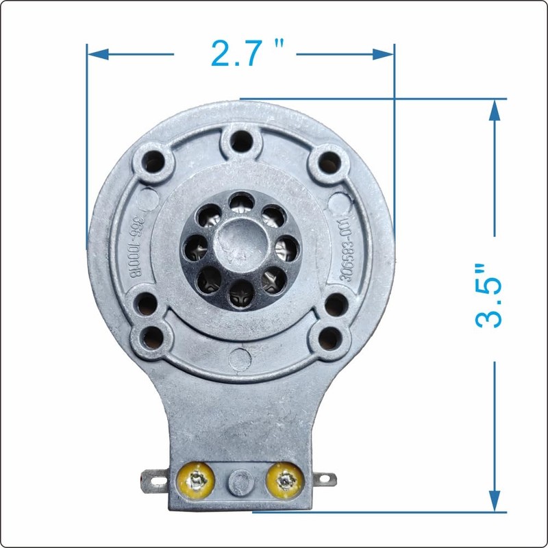 Speaker Replacement Horn Diaphragm Compatible for JBL 2412, 2412H, 2412H-1,2413,