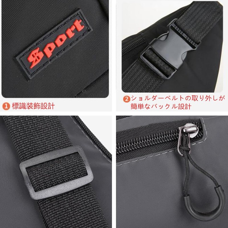 LIKENNY Waist Bag, Hip Bag, Smartphone Pouch, Adjustable, Lightweight, Waterproof,