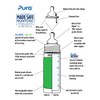 Pura Kiki Insulated Infant Bottle 260ml - Rose V2