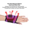 3 Gears Temperature Wrist Heating Warmer 6 Gears Massage Modes