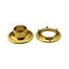 C.S. Osborne Brass Grommets & Spur Washers #G2-4 (Size 4)