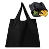 YCHYAN Pack of 2 Black Foldable Bags 50 x 40