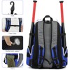 TAIHOYIN Baseball Bag Adults with Shoes Compartment & Wet Pocket