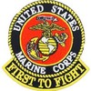 U.S. Marines First to Fight with Eagle, Globe and Anchor