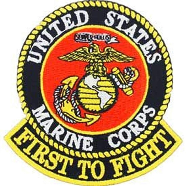 U.S. Marines First to Fight with Eagle, Globe and Anchor