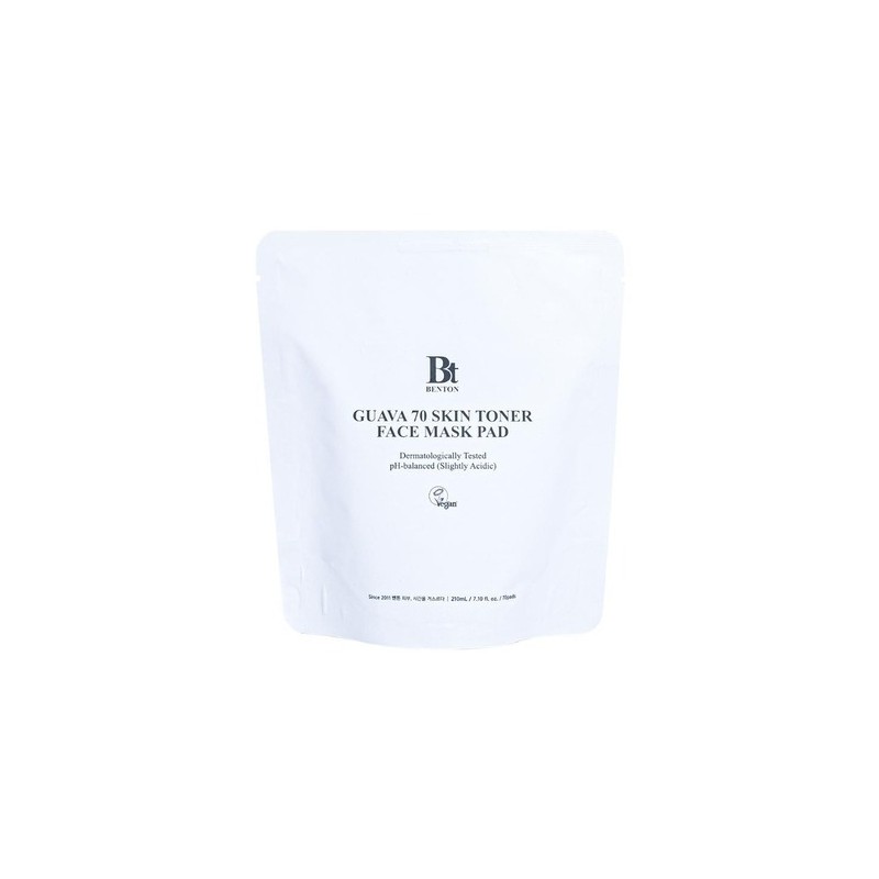 [Cheongdam Shop Essential Item] Benton Guava Skin Toner Pads 70