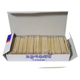 Paper box, barrel, birch tree toothpick 5ea