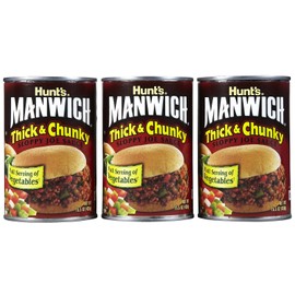 Hunt's Manwich Thick & Chunky Sloppy Joe Sauce - 15.5 oz - 3 pk