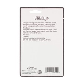 Fiebing's Sole Edge and Heel Polish 0.6 Fl Oz. Brown