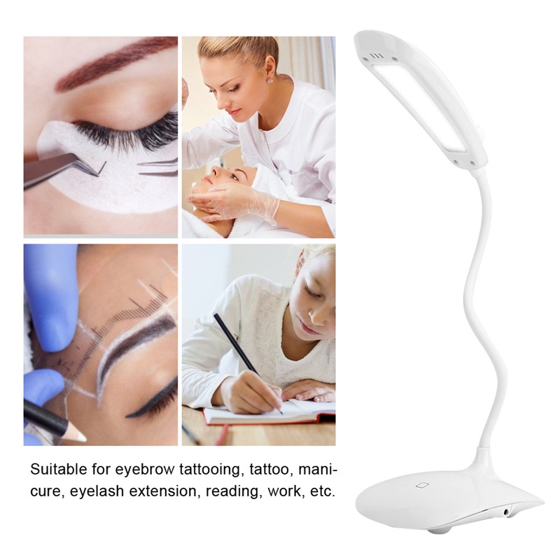Portable USB Charging Light Lamp Eyebrow Tattoo Nail Art Cosmetic