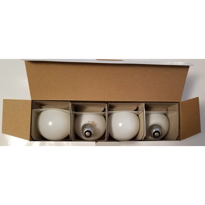 GE ***LOT OF 4***GE DECORATIVE G25 LIGHT BULBS