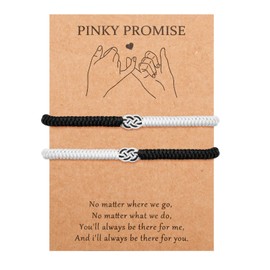 PZXHRY Couples Bracelets Matching Bracelets For Couple Anniversary for Him and Her Long Distance Relationship Gifts for Girlfriend Boyfriend Husband Wife Birthday Soulmate White Black