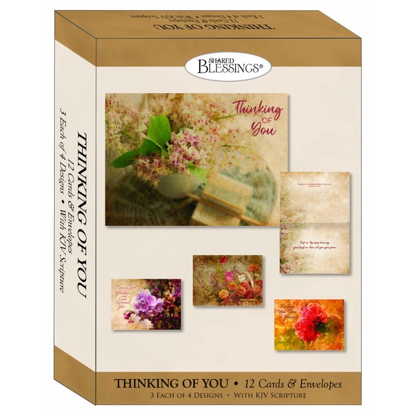 Crown Point Graphics Shared Blessings Antique Floral 12 Boxed Thinking