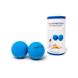 ProStretch Round Chucks, Soft Massage Balls for Myofascial Release, Plantar Fasciitis, and Full Body Deep Tissue Relief, Set of 2