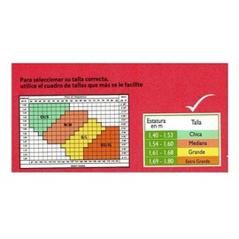 Medias Preven-t Clásica, Prevención y Control de Varices, Mediana compresión 15-20mm/Hg (Mediana, South Pacific)