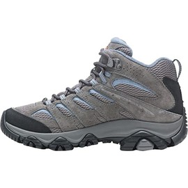 Merrell Women's Moab 3 Mid Waterproof Hiking Boot, Granite, 5.5 Wide