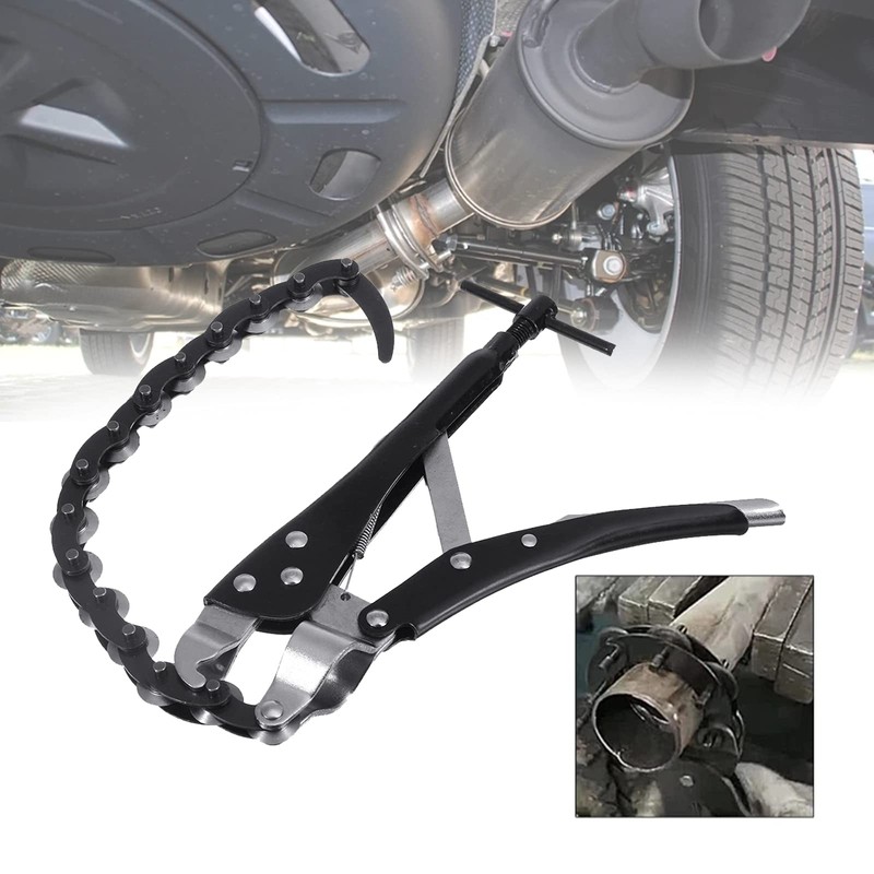 Exhaust Chain Separator, Exhaust Cutter Locking Chain, Professional Chain Pipe