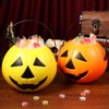 MAGICLULU 2pcs Trick-or-Treat Bucket Candy Box Kids Pumpkin Candy Pails