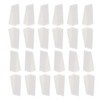 24pcs Nail Art Sponges Make Up Wedges Triangle Shape Cosmetic