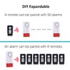 Lancoon Door Window Open Alarm, Wireless Remote Control Magnetic Sensor
