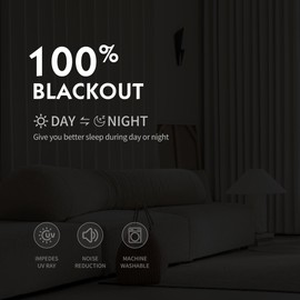 Fmfunctex Blackout Curtains for Living Room Beige Curtains 84 Inch Drop Geometric Weave Textured Eyelet Curtains for Bedroom Thermal Insulated Window Curtain Drapes 2 Panels