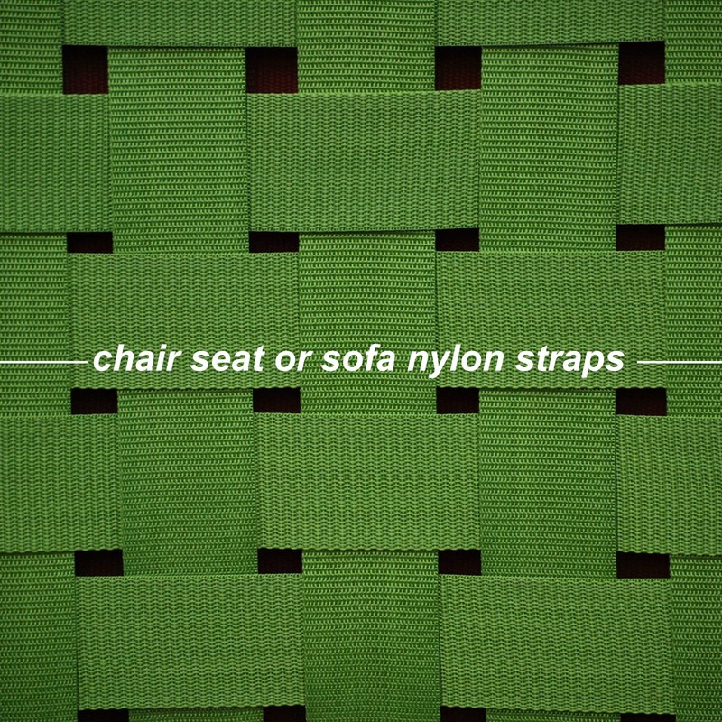 MECCANIXITY Flat Nylon Webbing Strap 1.5 Inch 10 Yards Dark