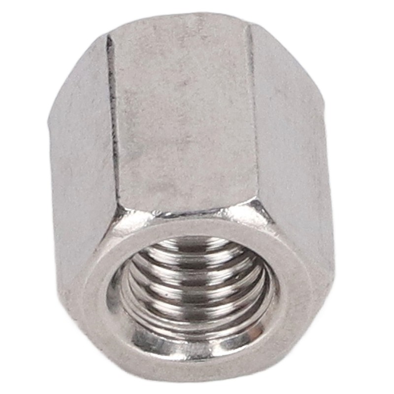 20 Pcs Hex Coupling Nut M8x1.25 L15mm 304 Stainless Steel