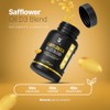 Safflower Oil D3 Blend de 300 softgels B Life D3+,