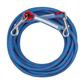 Ultra Strong Dog Tie Out Rope for Large Dogs and Big Pets,Safe and Effective Tangle Free Dog Tether,Dog Leash Holds up to 150 lbs,20/30 ft (20ft)