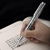 HONG DIAN D1 Piston Fountain Pen Extra Fine Nib, Hollow
