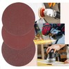 150mm Hook-and-Loop Sandpaper, 40Pcs 6 Inch Sanding Discs Pads 80