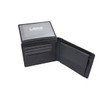 LEAS Men's Wallet Extra Thin with RFID Protection, Flap and
