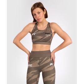 Venum Women's Standard UFC Adrenaline Fight Week Sports Bra, Desert Camo