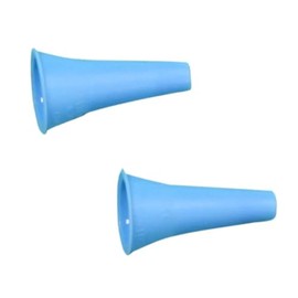 Pedia Pals Elly Elephant 250-Pack Disposable Pediatric Otoscope Tips - 2.5mm, Soft & Comfortable, Latex-Free, Pre-Stacked for Dispensers, Suitable for Otoscope Attachments