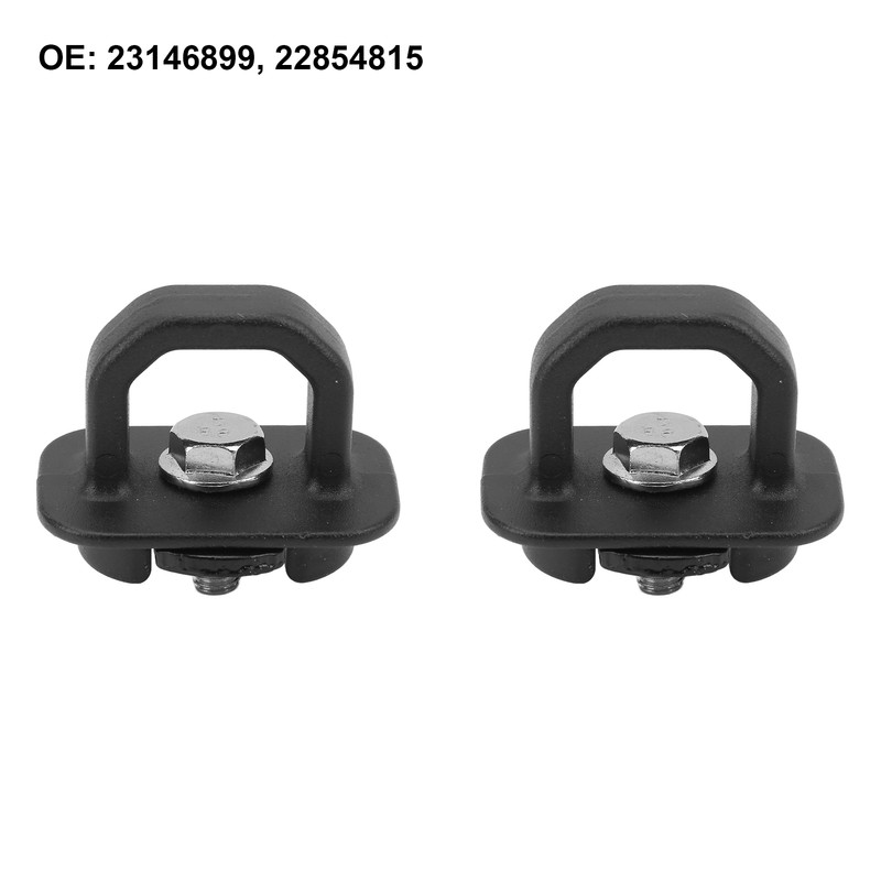 2 Pcs Truck Tie Down Anchors 23146899 Alloy Bed Mounted