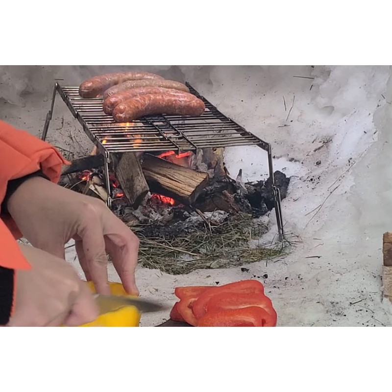 Bitty Big Q Stainless Steel Ultra Compact Portable Lightweight Camping