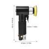 Air Sander 2in Eccentric Pneumatic Sanding Polishing Machine 12000rpm 0.6‑0.8MPA