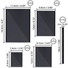 BELLE VOUS Black Magnetic Picture Frame Fridge Magnets (Pack of