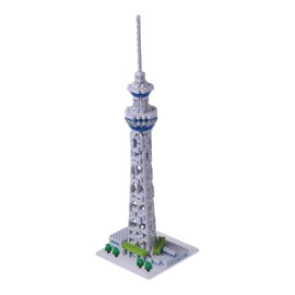 Kawada NBH_091 NanoBlock Tokyo Sky Tree (Renewal) Building Kit