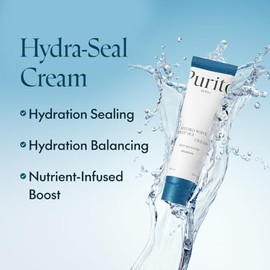 PURITO Crema de mar profundo, hidratación, ligera, para todo tipo de piel, hidratante facial diario, vegano y libre de crueldad, cuidado de la piel co