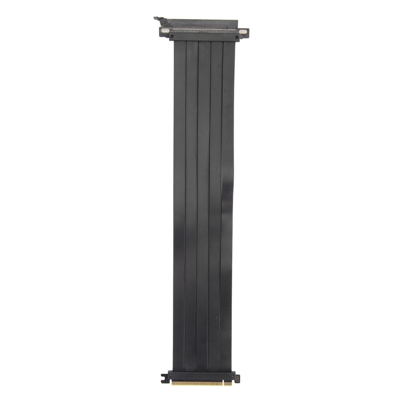 PCIE 4.0 X16 Extender Right Angle 64GB/s Shielded Plug and