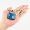 2 Pack Iron Padlock with Keys Heavy Duty Padlock High