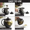 Primula Half Moon Teapot with Removable Infuser, Glass Tea Maker