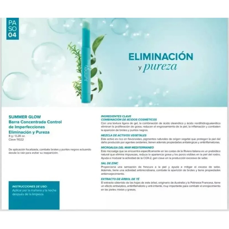 Set Summer Glow Control De Grasa Rutina Completa Terramar