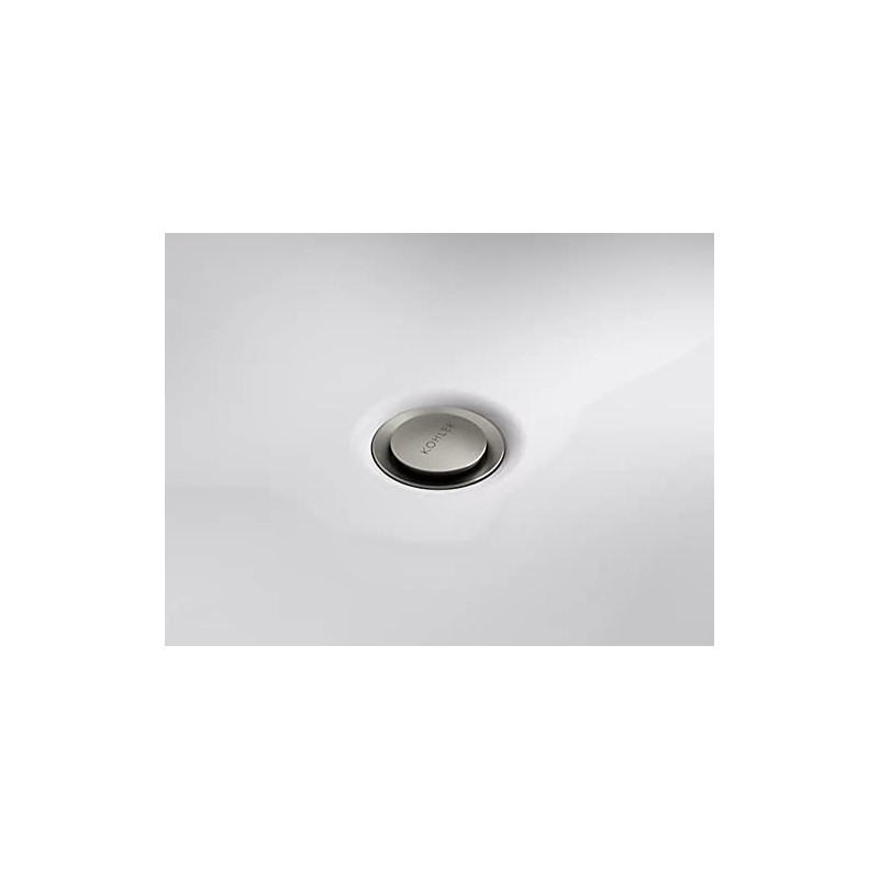 Kohler RH1464524-BN Clicker Drain with Overflow in Vibrant Brushed Nickel