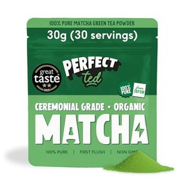 Perfect Ted Polvo  Matcha Orgánico  Matcha Orgánico De Grado Ceremonial  Té Matcha Japonés En Polvo  Matcha Para Preparar Matcha  (30 Raciones)       