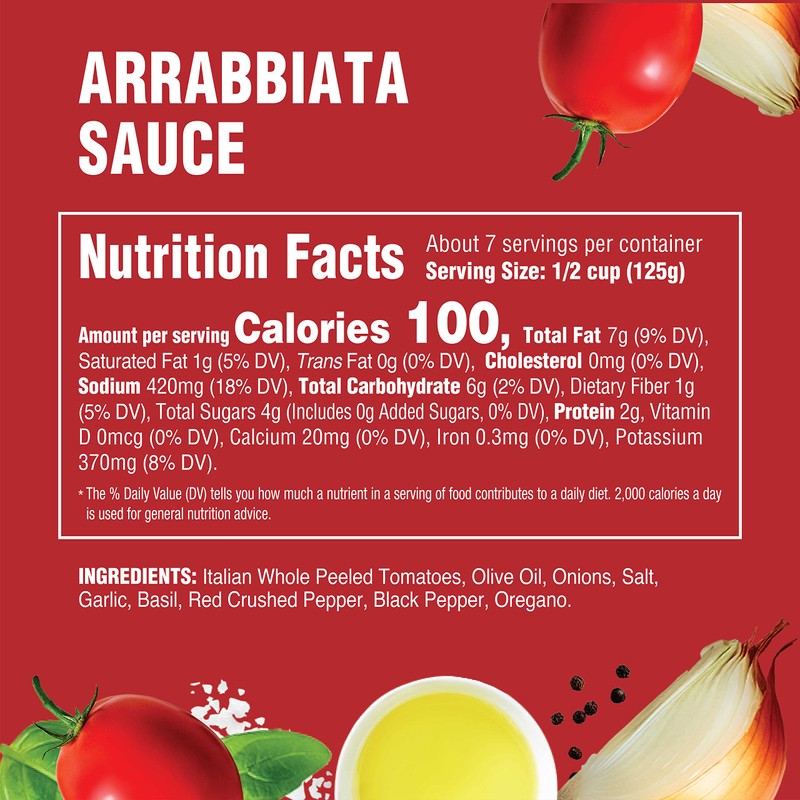 Rao's Homemade Arrabbiata Sauce, 32 oz, Tomato Sauce, All Purpose,