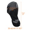 iCOVER Outboard Motor Covers, Trailerable Full Boat Engine Cover Waterproof