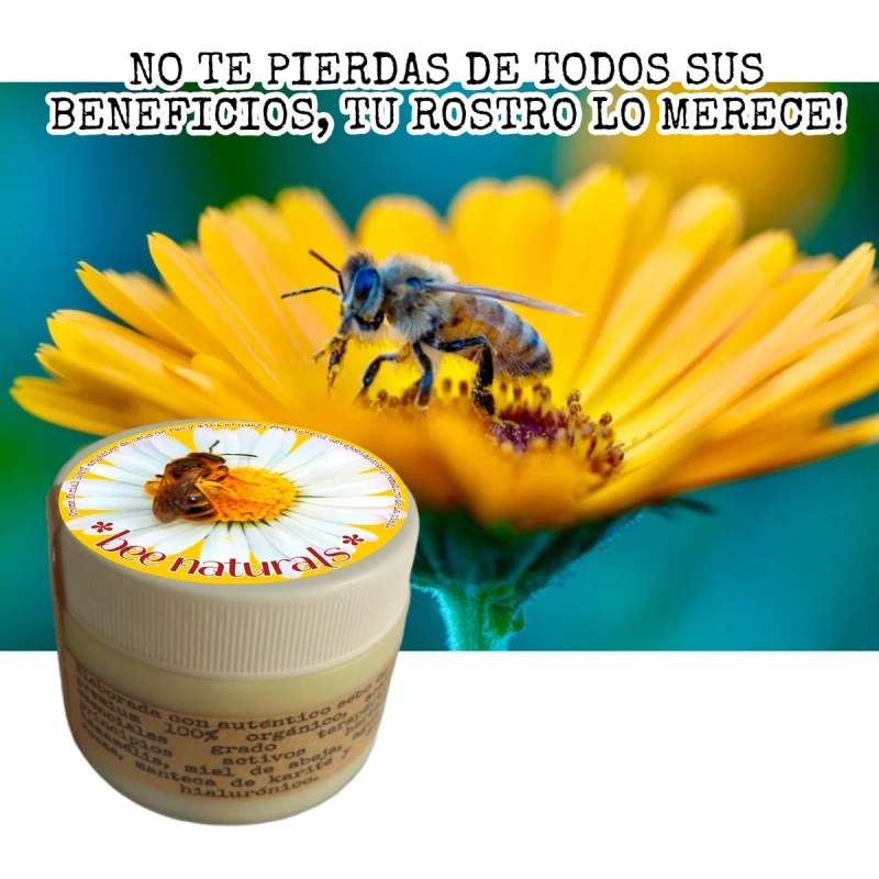 Crema Sebo De Res Calendula+ Miel Y Flores Orgánica Efectiva