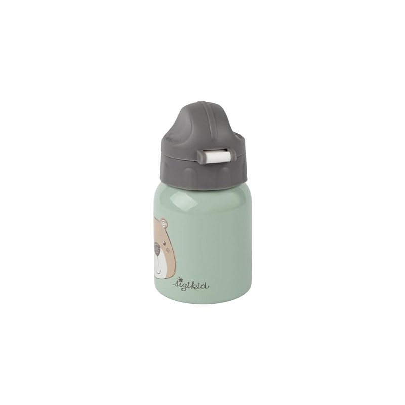 Sigikid 25377 Stainless Steel Drinking Bottle Bear 250 ml Recommended